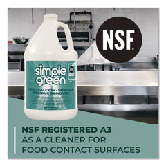 Simple Green Lime Calcium Surface Residue Remover, 1 gal Bottle, 6/Carton