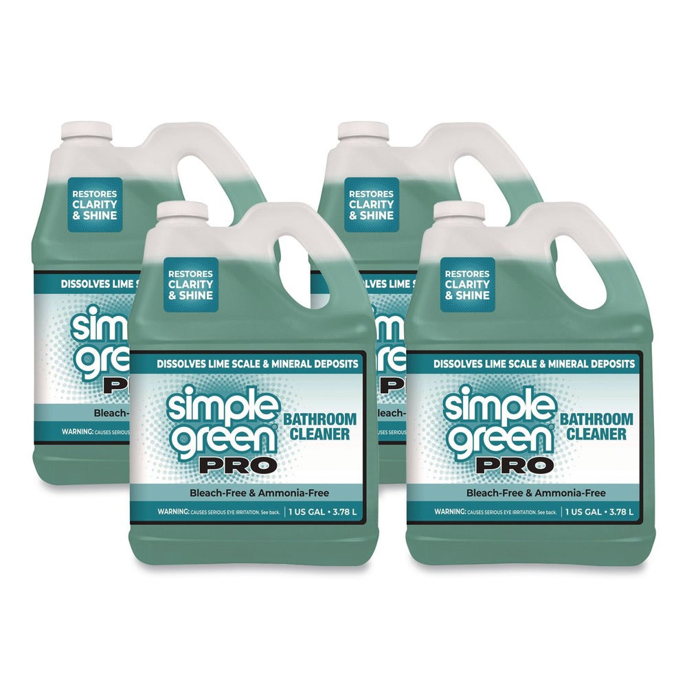 Simple Green 1710100451128 1 Gallon Pro Bathroom Cleaner (4/Carton)