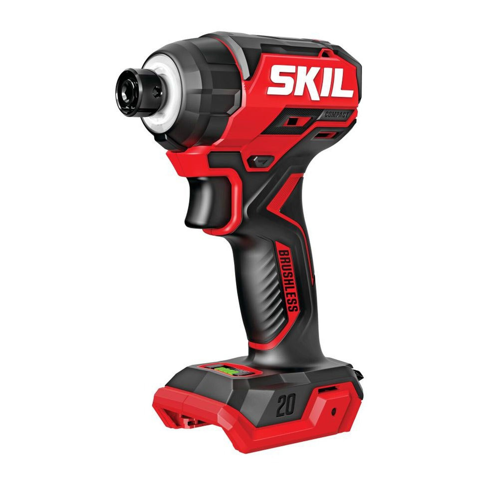 Skil 20V PWRCORE 20 Brushless Sub-Compact Lithium-Ion 1/4 in. Cordless Impact Driver (Tool Only)