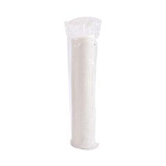 SOLO Lift Back and Lock Tab Cup Lids For 10 oz. Trophy Foam Cups - White (2000/Carton)