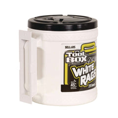 Sellars 1-Ply 10 x 12 Z300 Wipers Big Grip Dispenser - White (2/Carton)