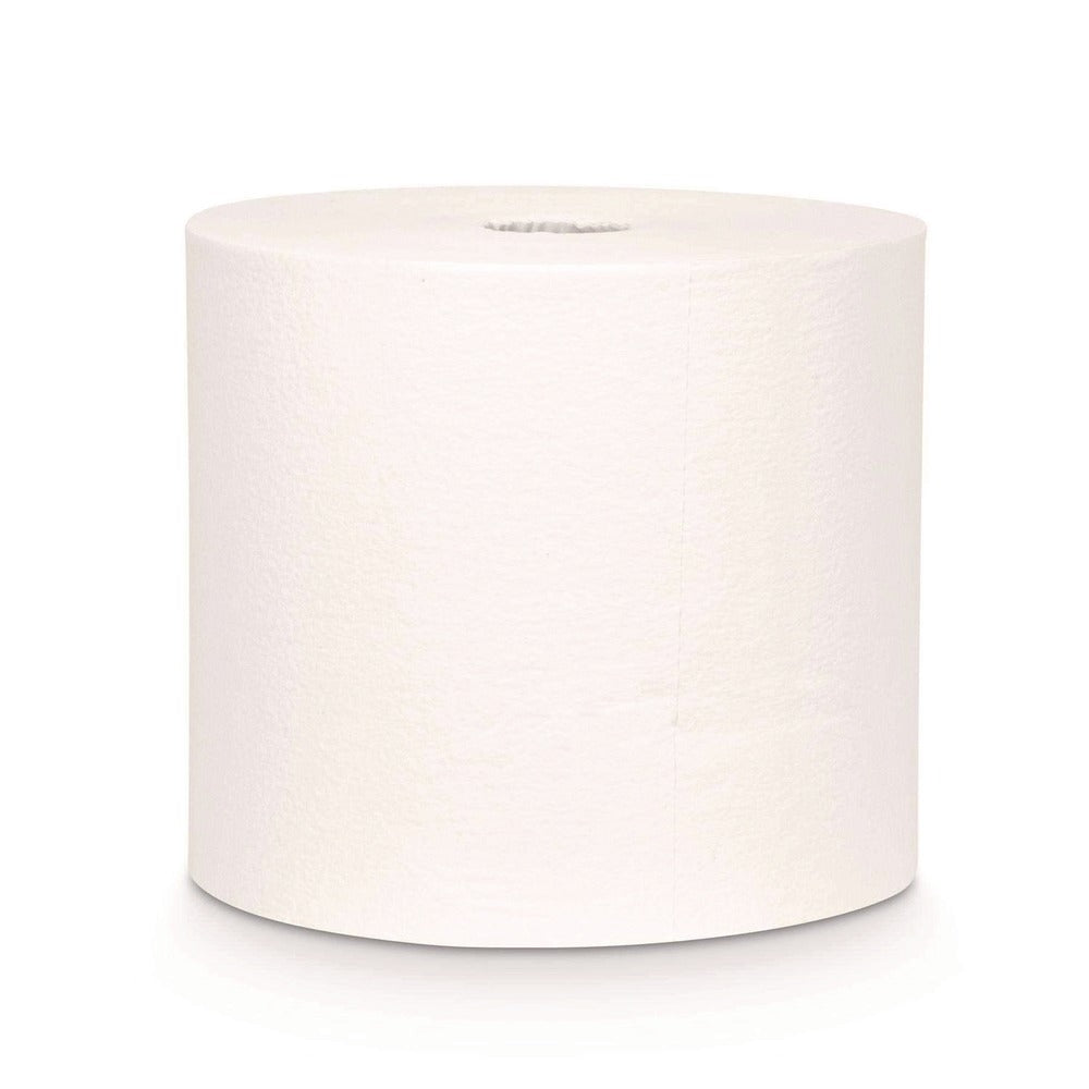Sellars 1-Ply 12.5 x 12 Z400 Jumbo Roll Wipers - White