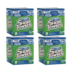 Sellars 1-Ply 10 x 12 TOOLBOX Shop Towels - Blue (4/Carton)