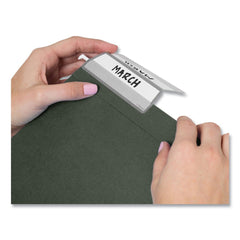 Smead 100 Percent Recycled Letter Size Hanging File Folders with ProTab Kit - Standard Green (1-Kit)