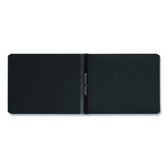 Smead 8.5 x 11 2 in. Capacity Two-Piece Prong Fastener Premium Pressboard Report Cover - Black/Black