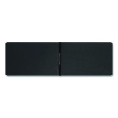 Smead 8.5 in. x 14 in. 3 in. Capacity Two-Piece Prong Fastener Premium Pressboard Report Cover - Black