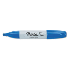 Sharpie Medium Chisel Tip Permanent Marker - Blue (1-Dozen)