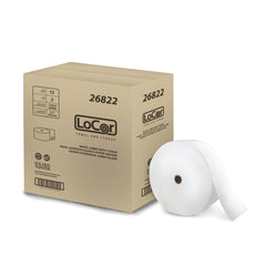 LoCor 3.3 x 1200 ft. 2-Ply Jumbo Bath Tissue - White (1-Carton)