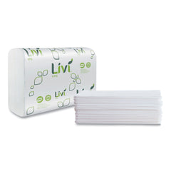 Livi VPG 9.45 in. x 9.06 in. 1-Ply Multifold Towel - White (1-Carton)