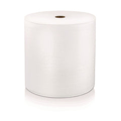 LoCor 7 in. x 1,200 ft. 1-Ply Hard Wound TAD Roll Towel - White (6/Carton)