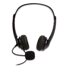 Spracht ZuM350B Binaural Over The Head Headset - Black
