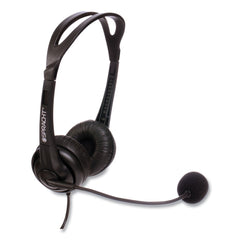 Spracht ZuM350B Binaural Over The Head Headset - Black