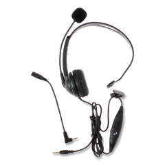Spracht ZuM350M Monaural Over The Head Headset - Black