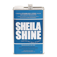 Sheila Shine SSCA128 1 Gallon Can Low VOC Stainless Steel Cleaner and Polish (4/Carton)