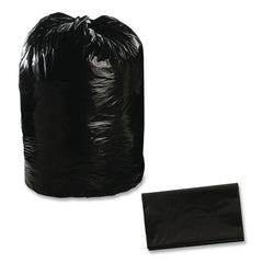 Stout by Envision 36 in. x 58 in. 1.5 mil. 60 Gallon Total Recycled Content Plastic Trash Bags - Brown/ Black (100/Carton)