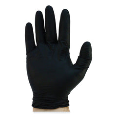 Safety Zone ProGuard Powder Free Nitrile Gloves - Large Black (1000/Carton)