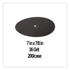 3M Regalite 7 in. x 7/8 in. P100 Grit Floor Surfacing Discs (200/Carton)
