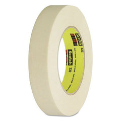Scotch 24 mm x 55 m 3 in. Core High-Performance Masking Tape - Tan (1-Roll)