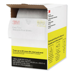 3M Easy Trap 8 in. x 125 ft. Sweep and Dust Sheets - White (1/Carton)