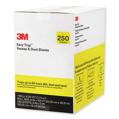 3M Easy Trap 8 in. x 125 ft. Sweep and Dust Sheets - White (1/Carton)
