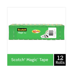 Scotch 1 in. Core Plastic Clip Dispenser Value Pack - Charcoal (12/Pack)