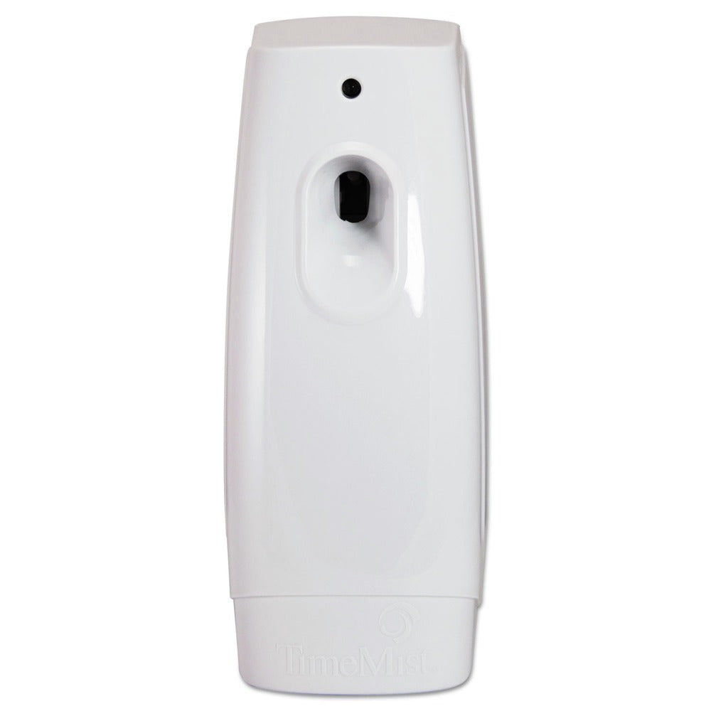TimeMist 3.75 in. x 3.25 in. x 9.5 in. Classic Metered Aerosol Fragrance Dispenser - White
