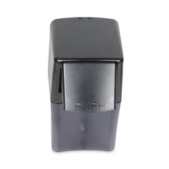 TOLCO 4.75 in. x 7 in. x 9 in. 32 oz. Top Choice Lotion Soap Dispenser - Black