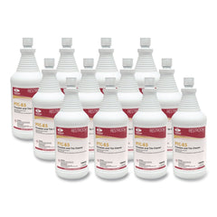 Theochem Laboratories PTC-85 32 oz. Bottle Pleasant Scent Porcelain and Tile Cleaner (12/Carton)