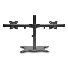Tripp Lite 31.69 in. x 10 in. x 18.11 in. Dual Desktop Monitor Stand for 13 in. to 27 in. Monitors - Black