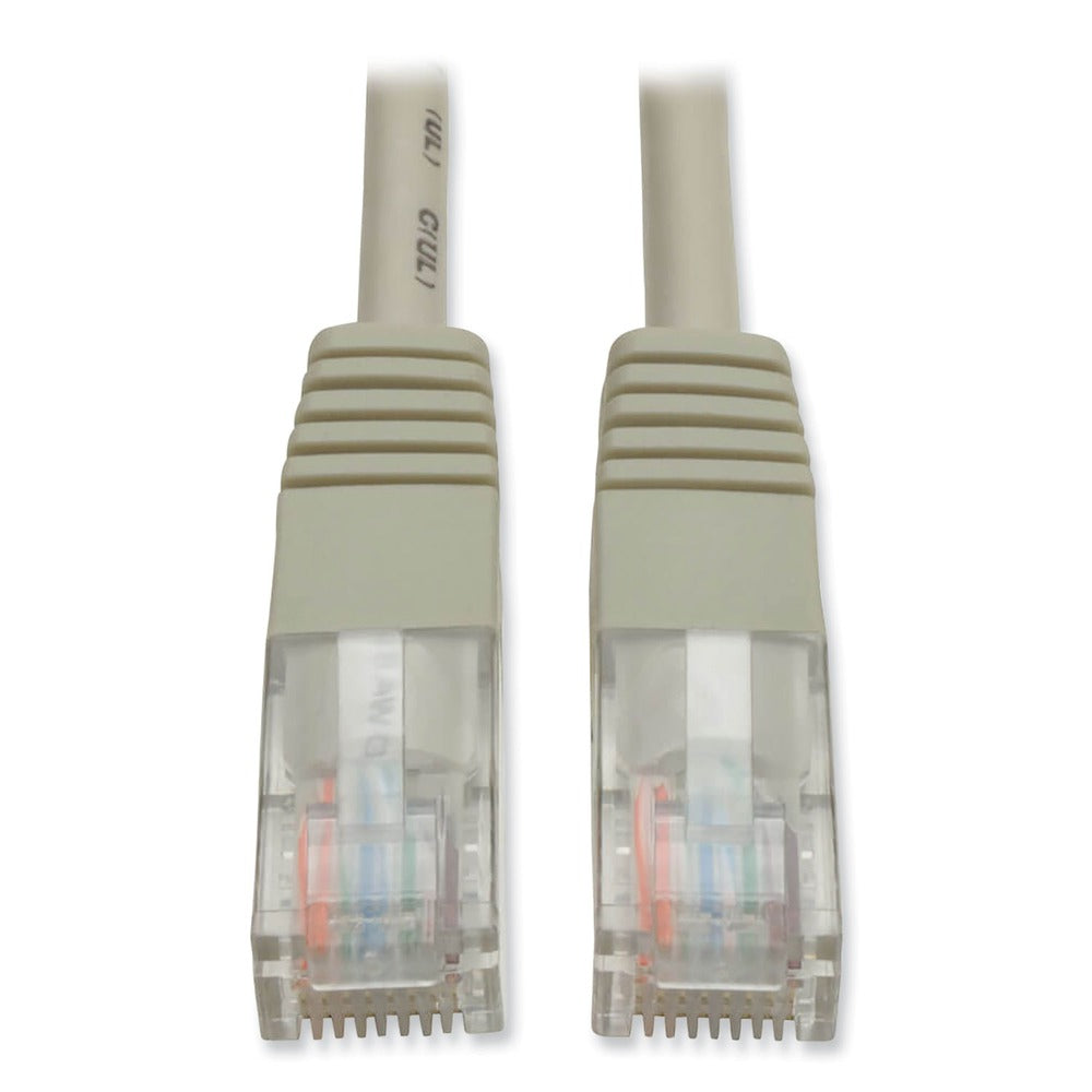 Tripp Lite Cat5e 100 ft. Molded RJ45 Cable - Gray