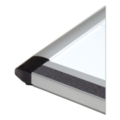 U Brands PINIT 48 in. x 36 in. Magnetic Dry Erase Board - White Surface/Satin Aluminum Frame