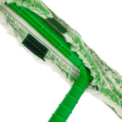 Unger 18 in. Wide Sleeve Monsoon Plus StripWasher Complete with Plastic Handle - Green/White (10/Carton)