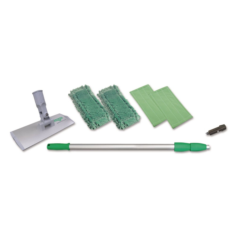 Unger SpeedClean Aluminum Window Cleaning Kit - Silver/Green