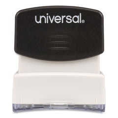 Universal Pre-Inked One-Color URGENT Message Stamp - Red