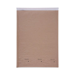 Universal 80-Piece/Carton #5 Self-Seal 10.5 in. x 16 in. Cushioned Mailer with Bubble Lining Barrier and Self-Adhesive Closure - Natural Kraft