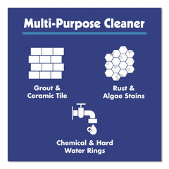 Pumie Tile and Concrete Cleaner 6 x 1.5 Gray (12/Carton)