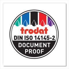 Trodat 1 in. x 1.63 in. Professional Replacement Ink Pad for Trodat Custom Self-Inking Stamps - Blue