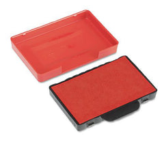 Trodat T5460 1.38 in. x 2.38 in. Professional Replacement Ink Pad for Trodat Custom Self-Inking Stamps - Red