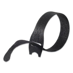 Velcro ONE-WRAP 0.5 in. x 8 in. Pre-Cut Thin Ties - Black/Gray (50/Pack)