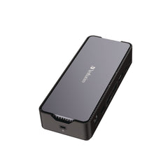 Verbatim 15-in-1 Audio/DisplayPort/HDMI/Micro SD/RJ45/SD/USB-A/USB-C Pro Docking Station - Gray