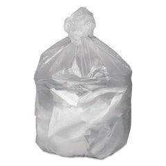 Good 'n Tuff 33 in. x 39 in. 33-Gallon 9 mic. Waste Can Liners - Natural (500/Carton)