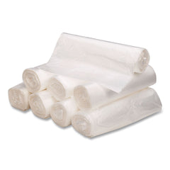 Good 'n Tuff 43 in. x 46 in. 56-Gallon 14 mic. Waste Can Liners - Natural (200/Carton)