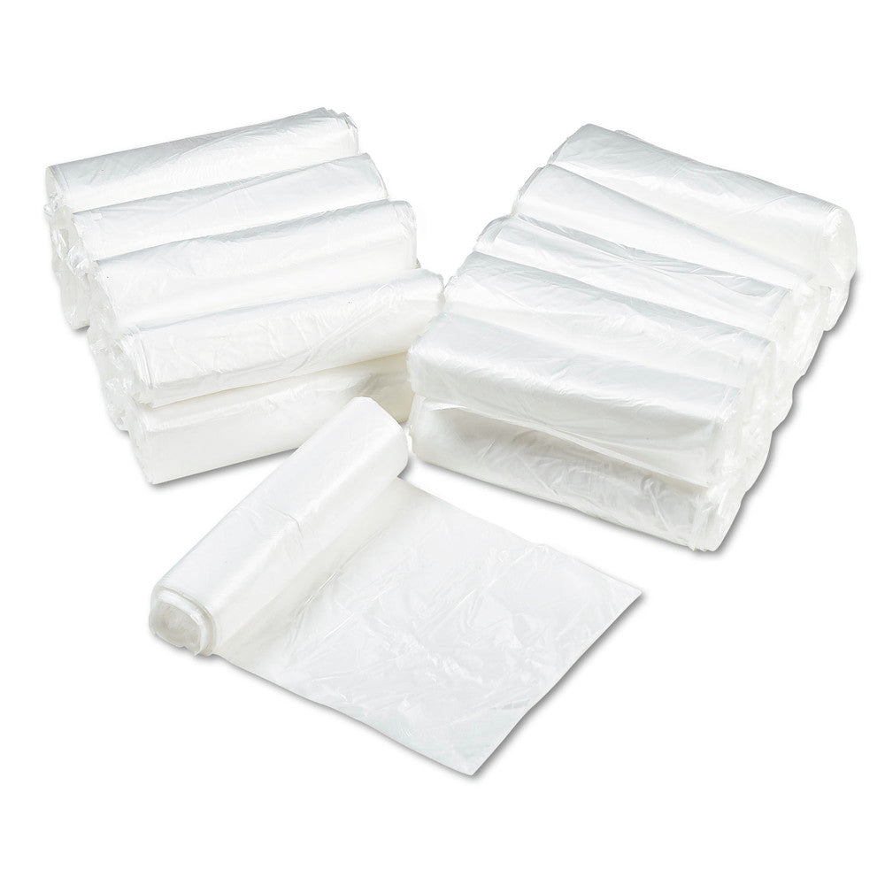 Ultra Plus 33 in. x 40 in. 33-Gallon 11 mic. Can Liners - Natural (500/Carton)