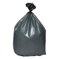 Platinum Plus 33 in. x 40 in. 33-Gallon 1.35 mil. Can Liners - Gray (100/Carton)
