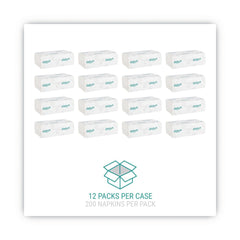 Windsoft 101C 10.2 in. x 13.25 in. 1-Ply C-Fold Paper Towels - White (200/Pack, 12 Packs/Carton)