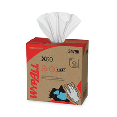 WypAll General Clean X60 POP-UP Box 8.34 in. x 16.8 in. Cloths - White (1260/Carton)