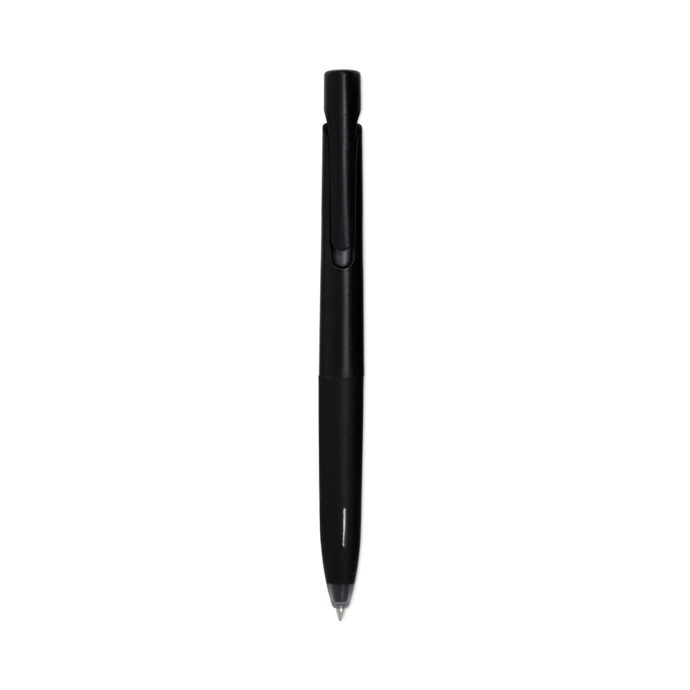 Zebra 0.7 mm Retractable Fine bLen Gel Pen - Black Ink, Black Barrel (12/Pack)
