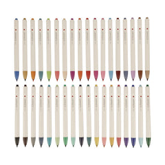 Zebra ClickArt Fine 0.6 millimeter Retractable Porous Point Pen - Assorted Ink/White Barrel (36/Pack)