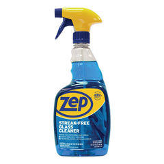 Zep Commercial 32 oz. Spray Bottle Streak-Free Glass Cleaner - Pleasant Scent (12/Carton)